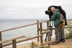 filming Limonina Varsavia