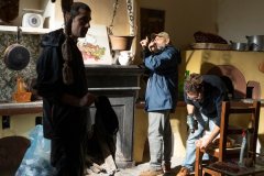 filming Limonina Varsavia