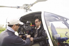 filming commercial GRIMALDI LINE