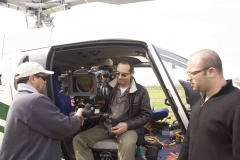 filming GRIMALDI LINE commercial