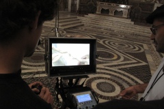 filming the SISTINE CHAPPEL