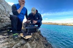 filming in Lampedusa
